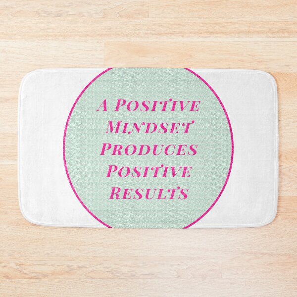 Item preview, A positive mindset produces positive results designed and sold by Zwuck.