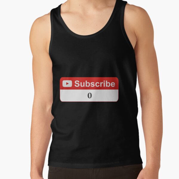 Camisetas De Tirantes Suscriptores De Youtube Redbubble - como tener una t shirt de musculos en roblox youtube