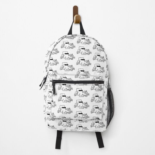Iggy The Octopunk Pattern Backpack
