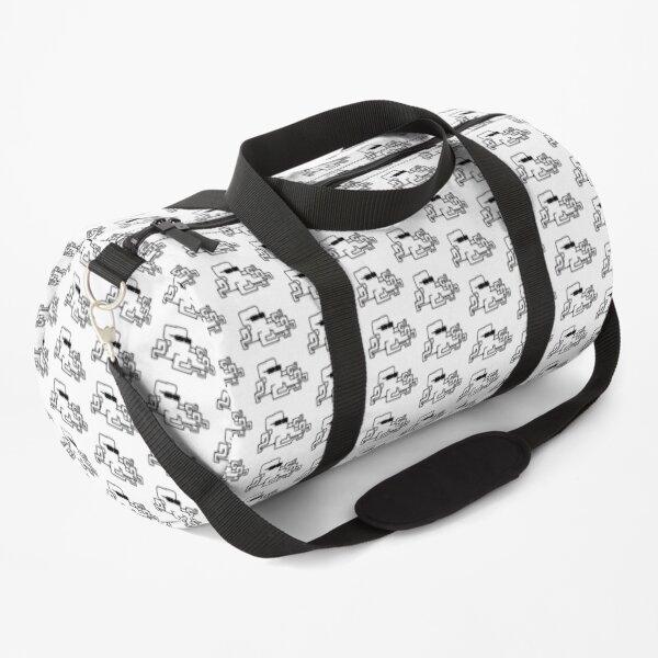 Iggy The Octopunk Pattern Duffle Bag