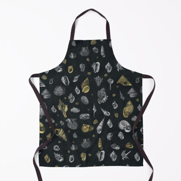 Item preview, Sea shells pattern gold and silver designed and sold by Nartissima.