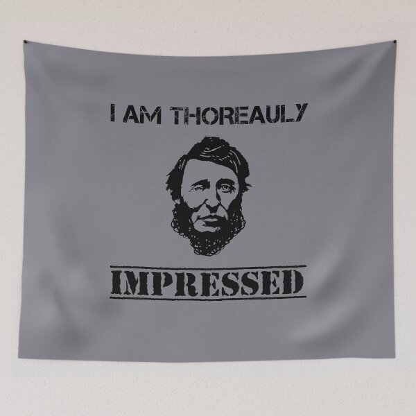 Item preview, Funny Henry David Thoreau Fan Poetry Reader Gift designed and sold by Creekman Designs.