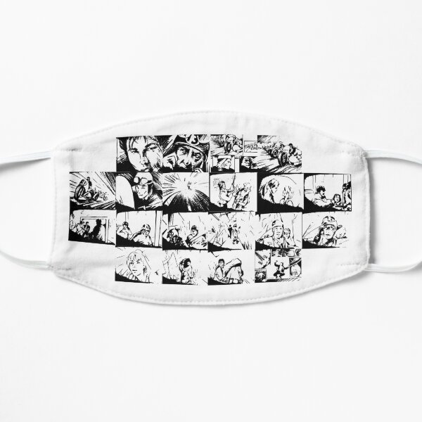 Eighties Disco Pop Video Flat Mask