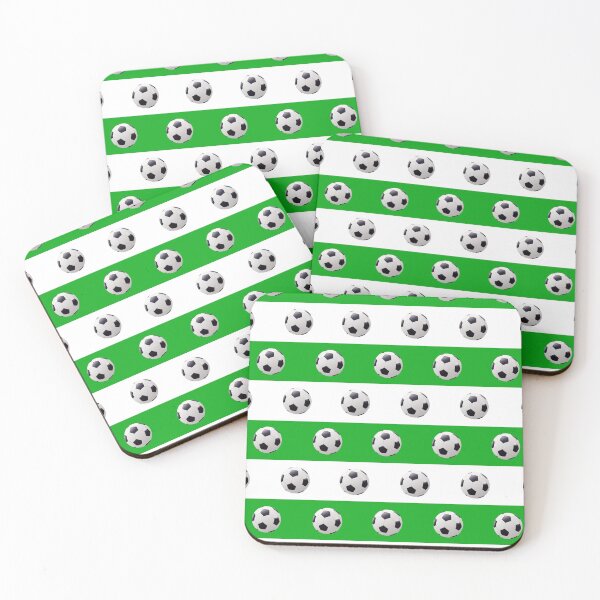 Item preview, Football Green & White - FOOT0010 designed and sold by 3-Starfish.
