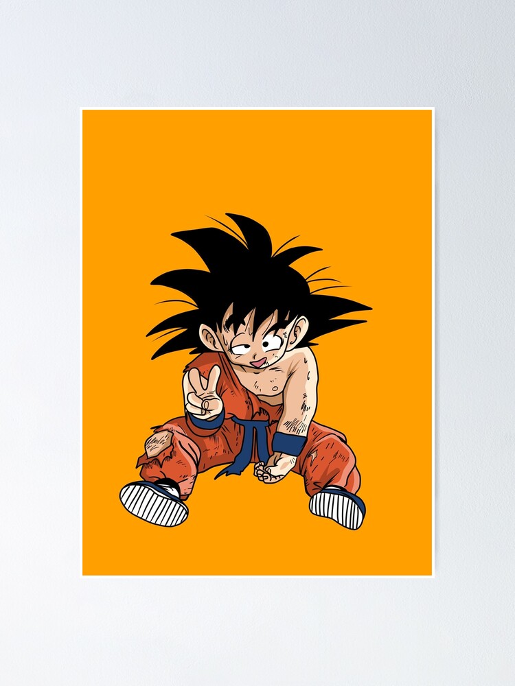 Dragon Ball Son goku Poster for Sale by Little Oni