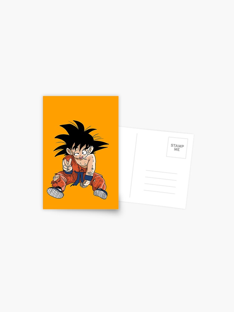 Dragon Ball Son goku Sticker for Sale by Little Oni