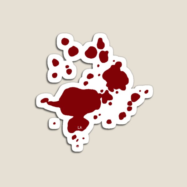 Item preview, Blood Spatter 3 designed and sold by LilliStickies.