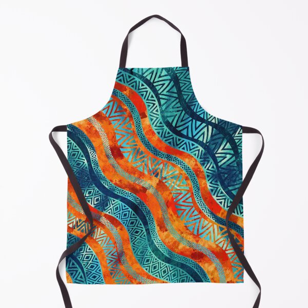 Item preview, Wavy Tribal Ethnic Boho Pattern designed and sold by Nartissima.