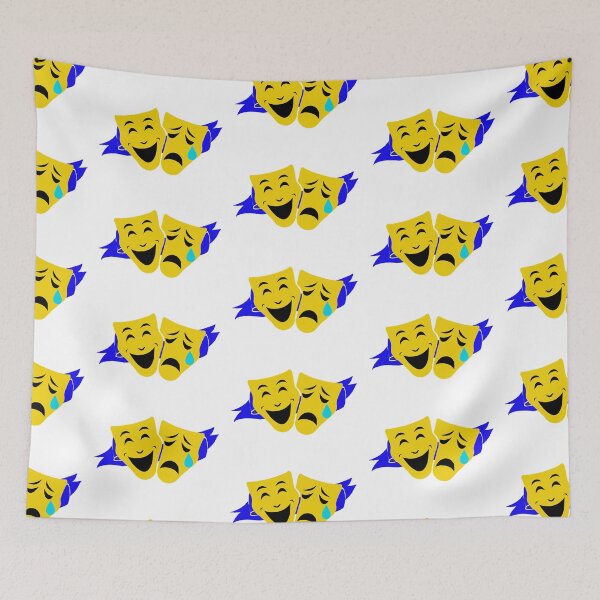 Item preview, Theatre Emoji Masks  designed and sold by sarahcadyk.