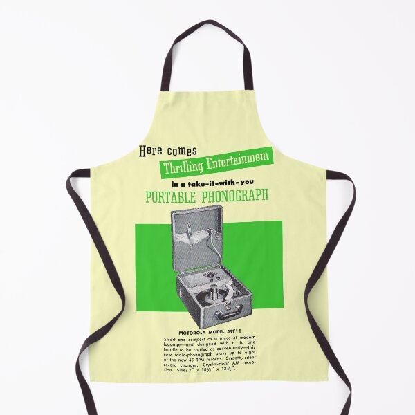 Item preview, MOTOROLA PORTABLE PHONOGRAPH ADVERT designed and sold by ThrowbackAds.
