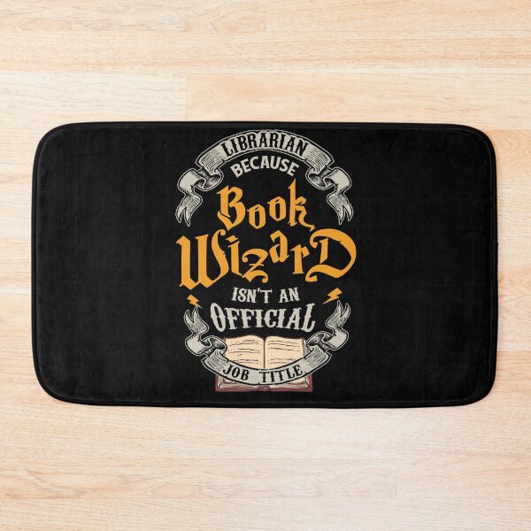Item preview, Librarian Book Wizard  designed and sold by whereismyrobot.