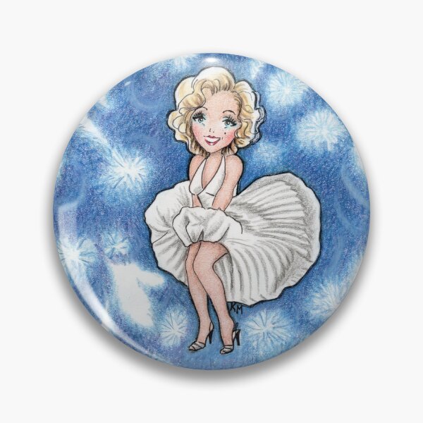 Item preview, Marilyn Monroe in white designed and sold by Katerina Makarova.