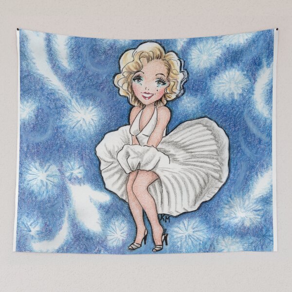 Item preview, Marilyn Monroe in white designed and sold by Katerina Makarova.