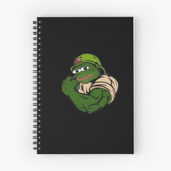 Item preview,  Pepe sticker Pepe the frog military War funny meme   designed and sold by Grace-Cop.
