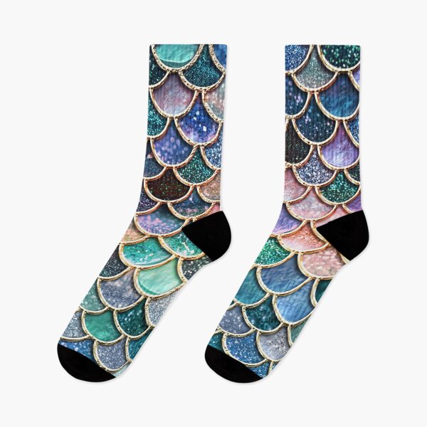 Item preview, Blue And Pink Mystic Mermaid Scales designed and sold by MysticMarble.