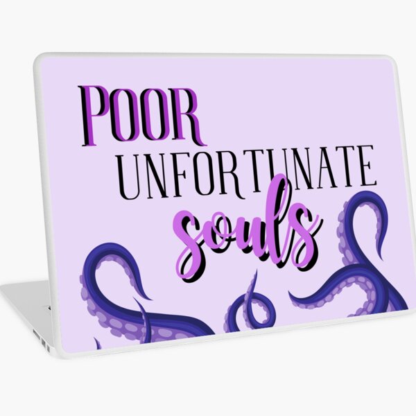 Poor Unfortunate Souls Laptop Skin