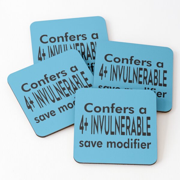 Item preview, Confers a 4+ Invulnerable save modifyer. designed and sold by JJgamers.