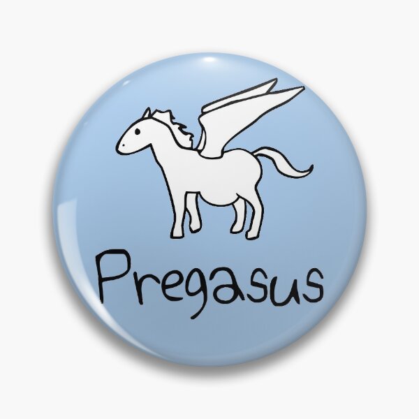 Item preview, Pregasus (pregnant Pegasus) designed and sold by jezkemp.