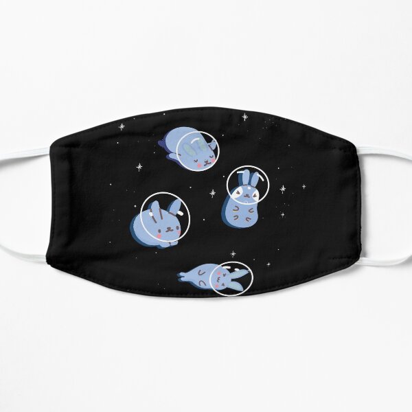 Space Bunnies Flat Mask