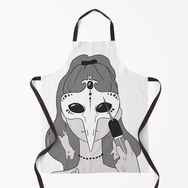 Item preview, Plague Doctor Black and white designed and sold by cu-b3.