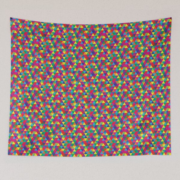 Item preview, Colorful Triangles designed and sold by SaSyprints.
