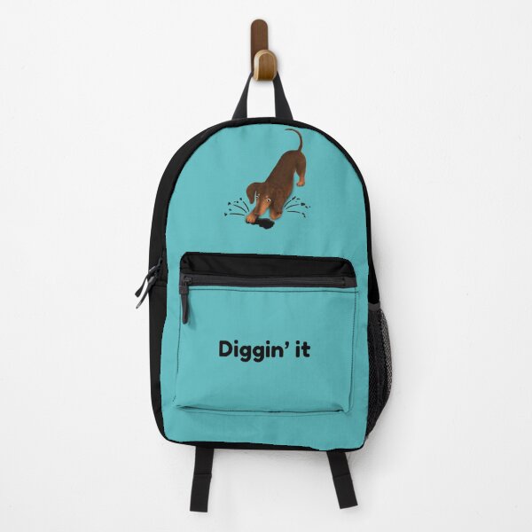 Item preview, Diggin’ it (Brown and Teal) designed and sold by illucalliart.