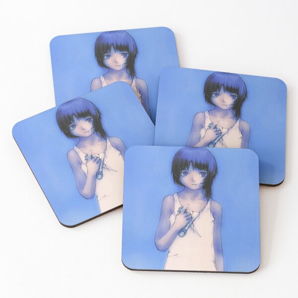 Item preview, Serial Experiments Lain Scissors Illustration designed and sold by drkpxl.