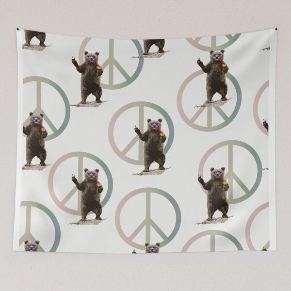 Item preview, peaceful bear designed and sold by michaelpopov.
