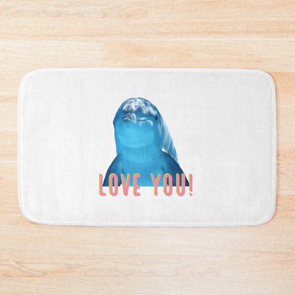 Item preview, Love you - delfin - delfin - animal - lovers  designed and sold by Tropical Blood.