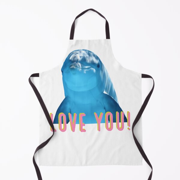 Item preview, Love you - delfin - delfin - animal - lovers designed and sold by Tropical Blood.