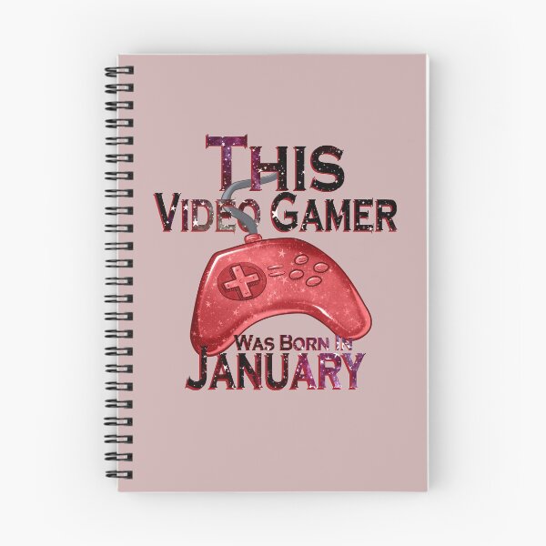 Item preview, This Video Gamer Was Born In January designed and sold by NicholiCosplay.
