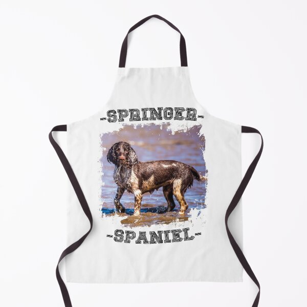 Item preview, Young English springer spaniel in sea designed and sold by bdws.