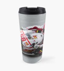 Marco Simoncelli at laguna seca 2011 Travel Mug
