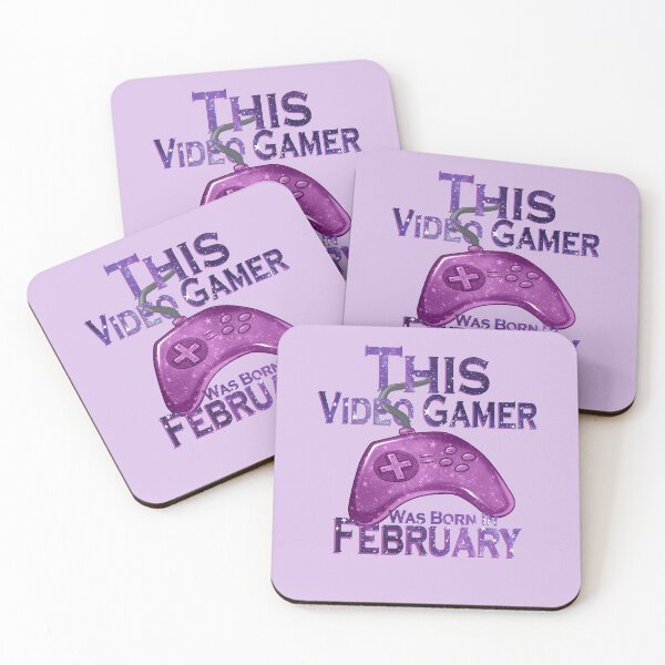 Item preview, This Video Gamer Was Born In February designed and sold by NicholiCosplay.