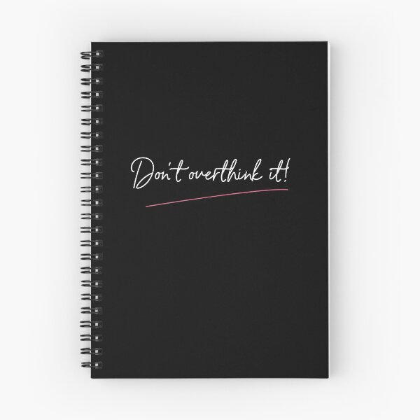 Item preview, Don't overthink it! designed and sold by Epic Tees.