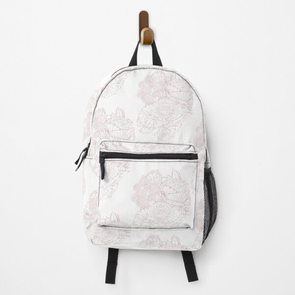 Item preview, Monochrome cabbage rose bouquet - pink and white designed and sold by heydaydesign.