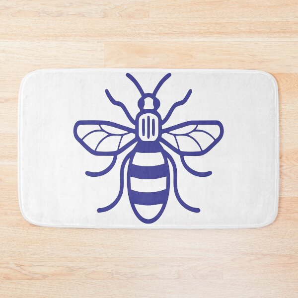 Item preview, Manchester Bee Face Mask  designed and sold by FoosDesigns.