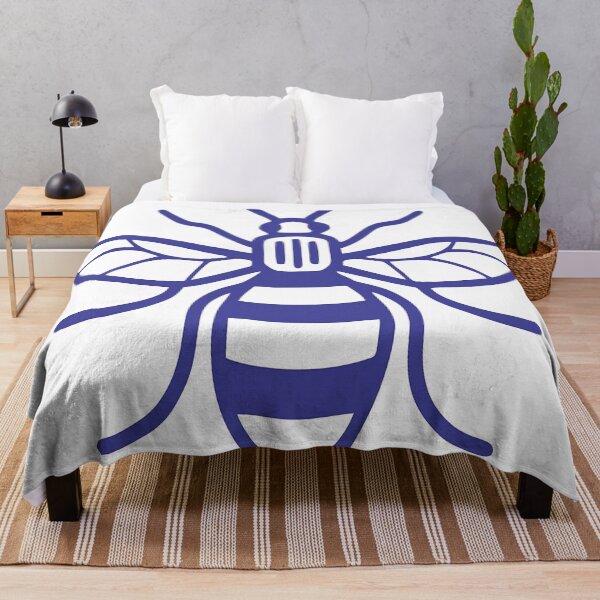 Item preview, Manchester Bee Face Mask designed and sold by FoosDesigns.