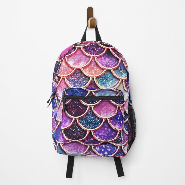 Item preview, Pink Sparkle Faux Glitter Mermaid Scales designed and sold by UtArt.
