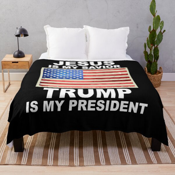 Item preview, Jesus Is My Savior Trump Is My President designed and sold by Andrea Lina.