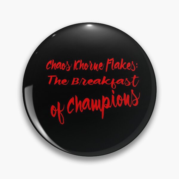 Item preview, Chaos Khorne Flakes Breakfast of Champions designed and sold by JJgamers.