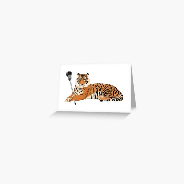 Artikel-Vorschau von Lacrosse Tiger, designt und verkauft von cmd-art.