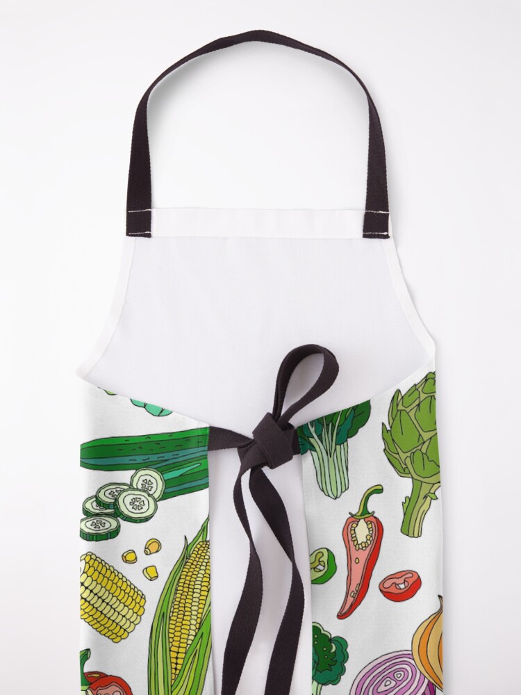 Alternate view of Get Veggies! Apron