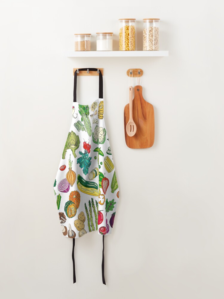 Alternate view of Get Veggies! Apron
