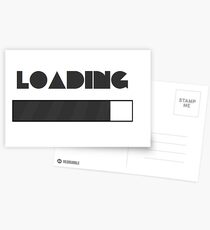 Retro loading Postcards