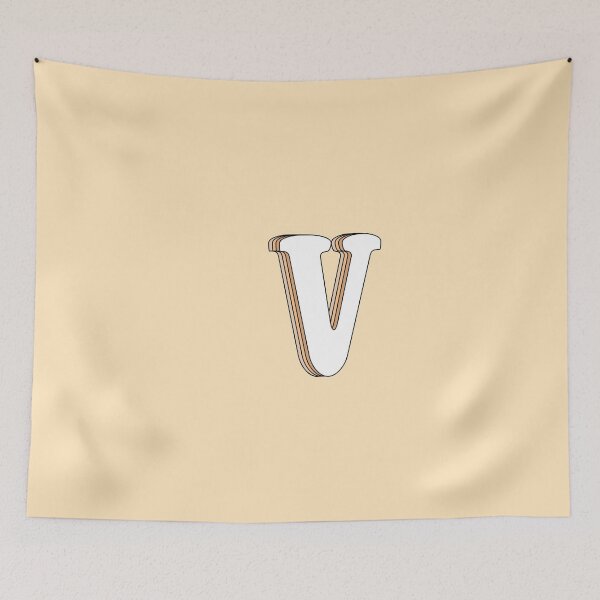 Item preview, The letter V - retro designed and sold by Margje.