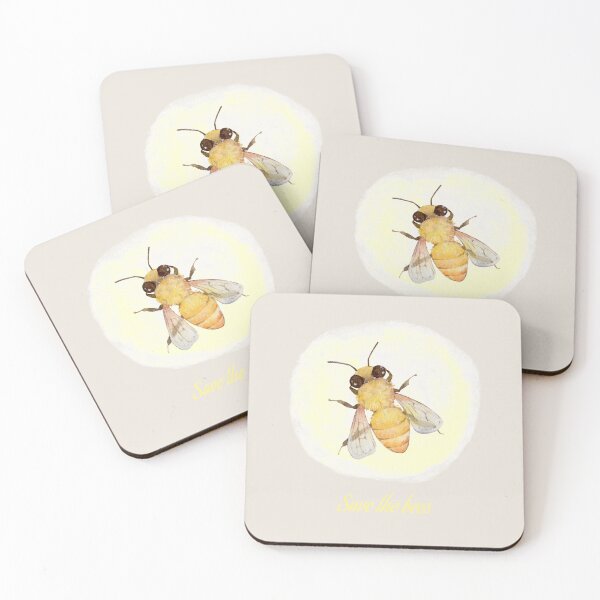 Item preview, Save the bees designed and sold by AllPrintsAndArt.