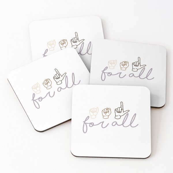 Item preview, ASL for all designed and sold by calliefarley.