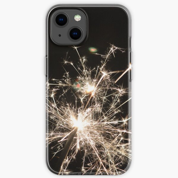 Beautiful Sparkler Shining Bright iPhone Soft Case