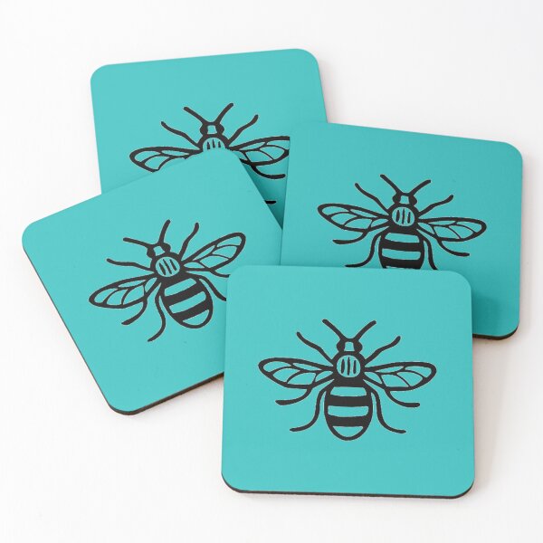 Aperçu de l'œuvre Manchester Bee créée et vendue par FoosDesigns.